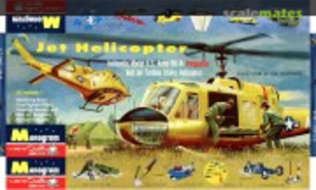 1:48 Jet Helicopter (Monogram PA50)