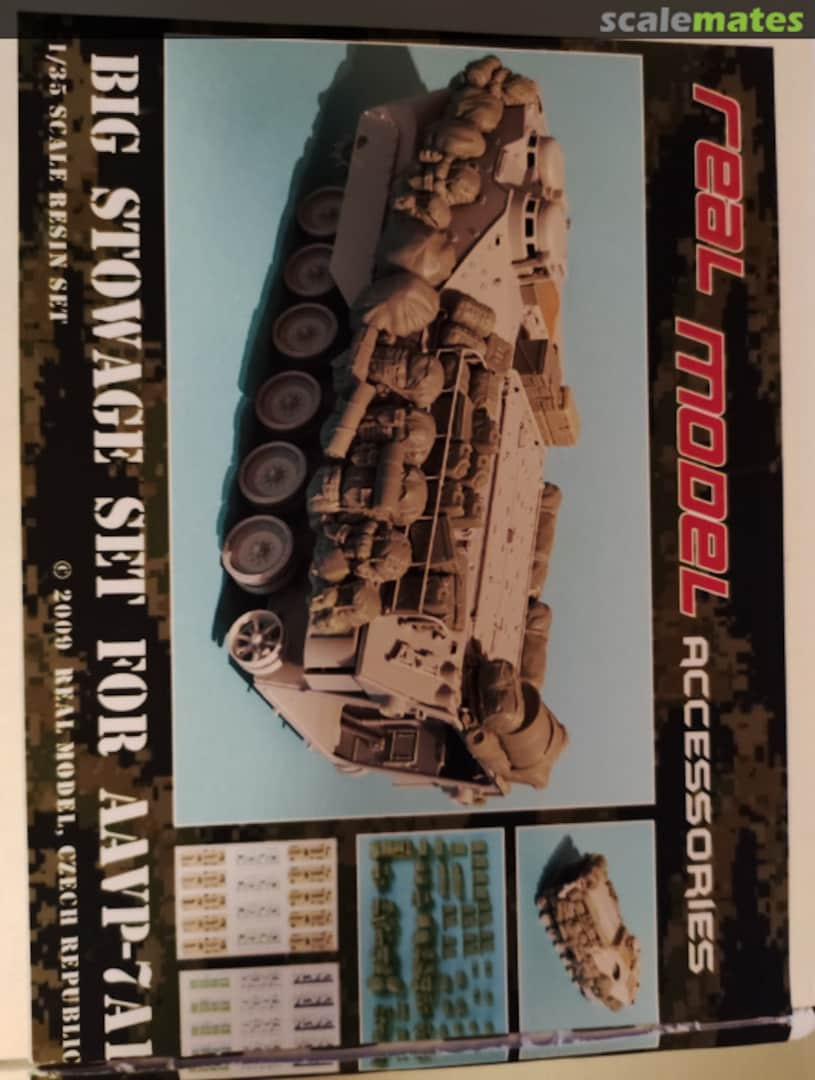 Boxart Big stowage set for AAVP-7A1 35197 Real Model