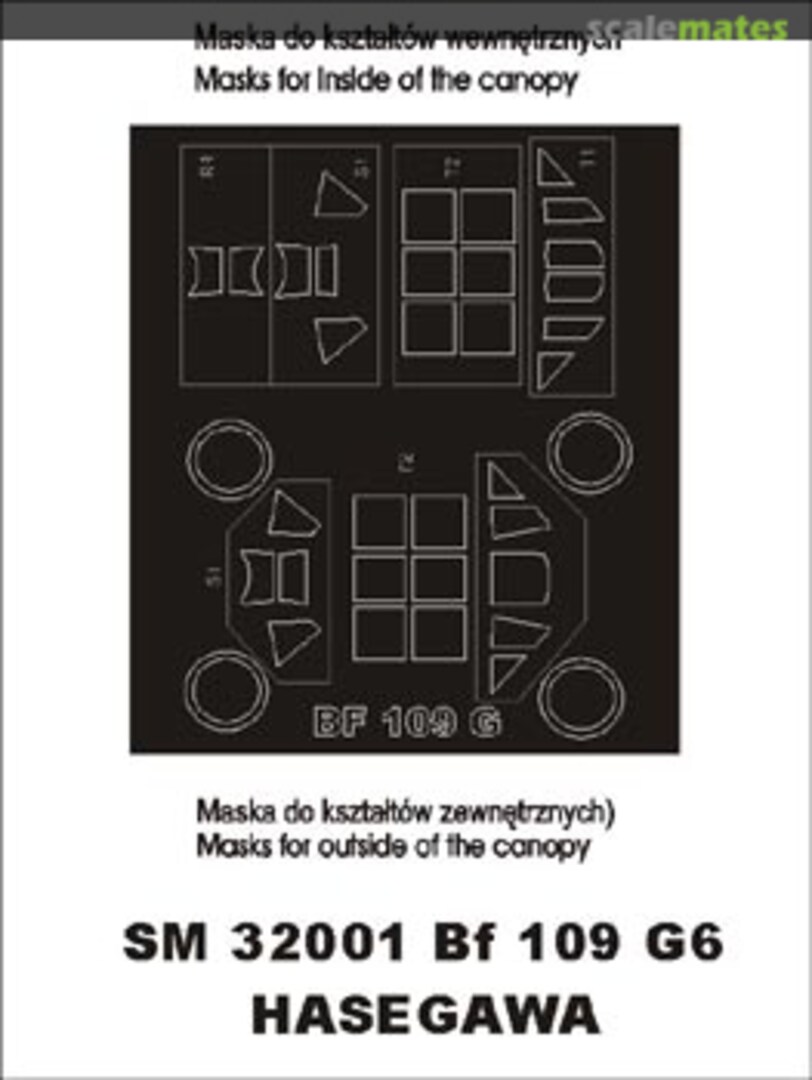 Boxart Bf 109G-6 SM32001 Montex