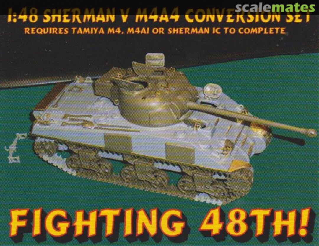 Boxart Sherman V M4A4 Conversion Set FF001 Fighting 48th!