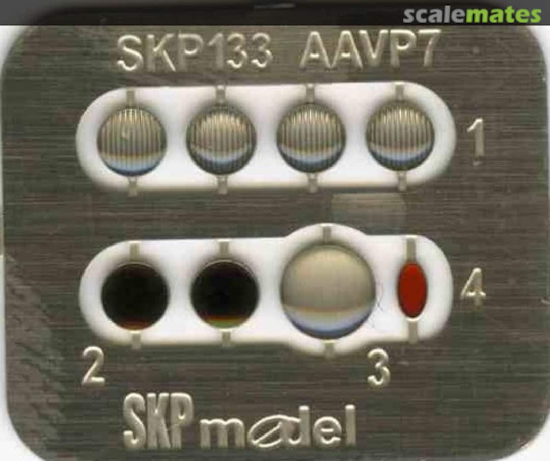 Boxart Lenses and tailights for AAVP 7 SKP 133 SKP model