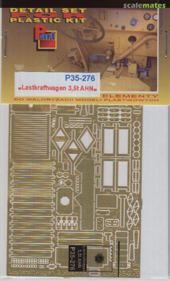 Boxart Lastkraftwagen 3.5t AHN ICM P35-276 Part