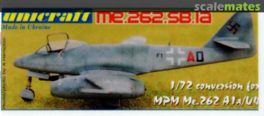 Boxart Messerschmitt 262 SB.1  Unicraft Models