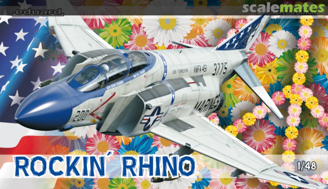 Boxart Rockin' Rhino (F-4J) 1143 Eduard