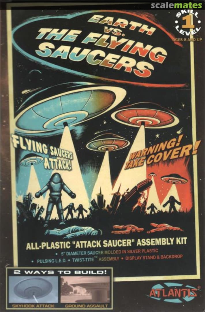 Boxart Attack Saucer 1005S Atlantis