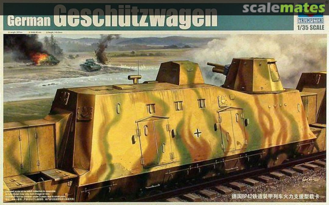 Boxart Geschützwagen BP42 01509 Trumpeter