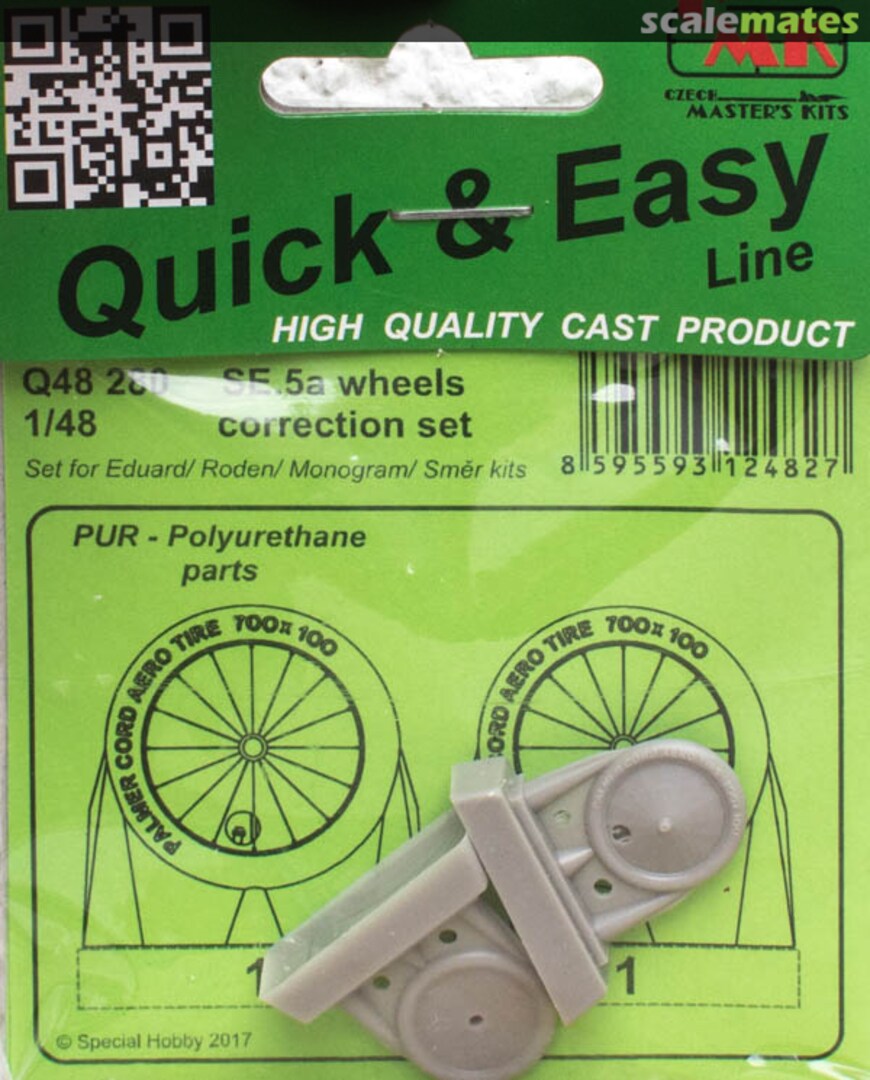 Boxart SE5a Correction Wheels Set Q48280 CMK