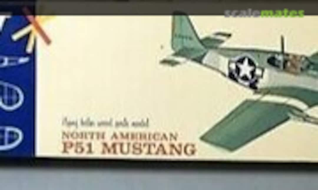 1:24 North American P-51 Mustang (Comet 5205:49)