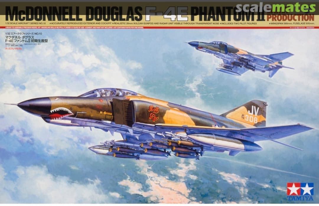 Boxart McDonnell Douglas F-4E Phantom II 60310 Tamiya