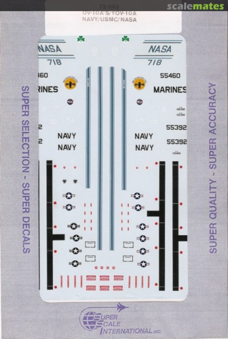 Boxart OV-10A/YOV-10A 72-553 SuperScale International