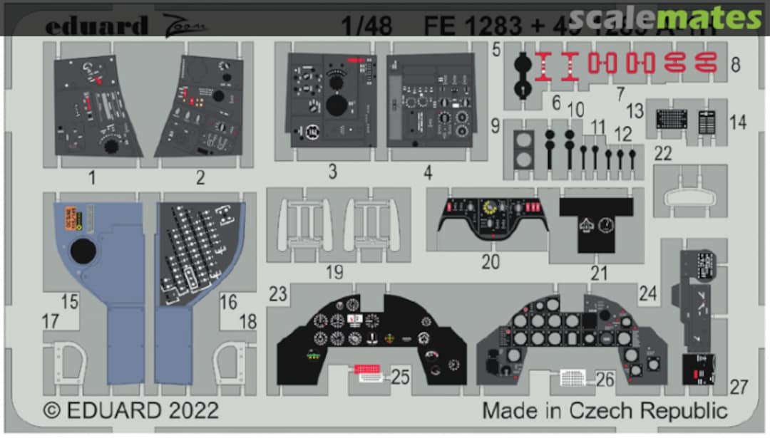 Boxart A-1H FE1283 Eduard