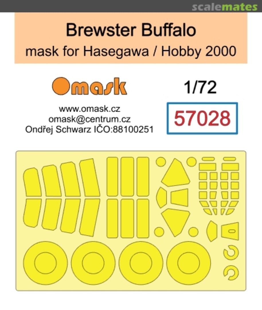 Boxart Brewster Buffalo mask 57028 Omask