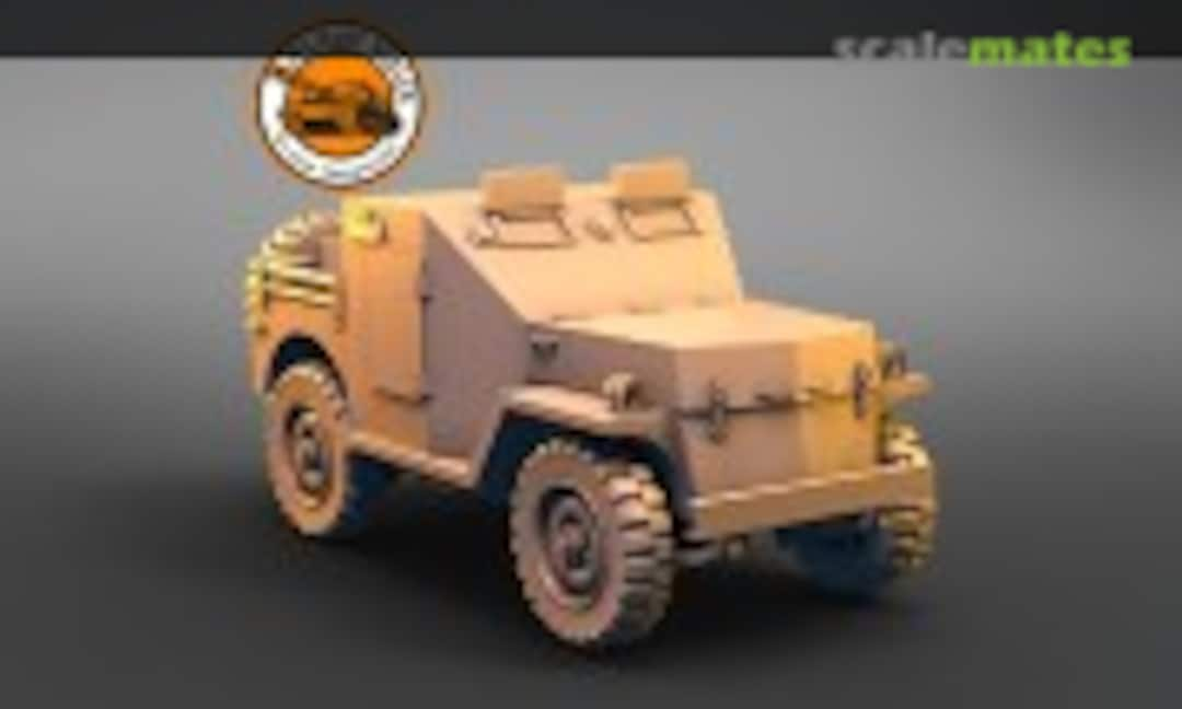 Jeep Willys armored 2 (Military Scales PMI0089B)