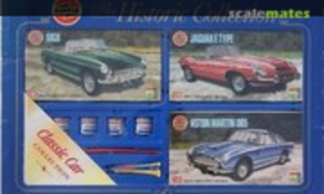 1:32 MGB, Aston Martin DB5, Jaguar E Type (Airfix 9509)