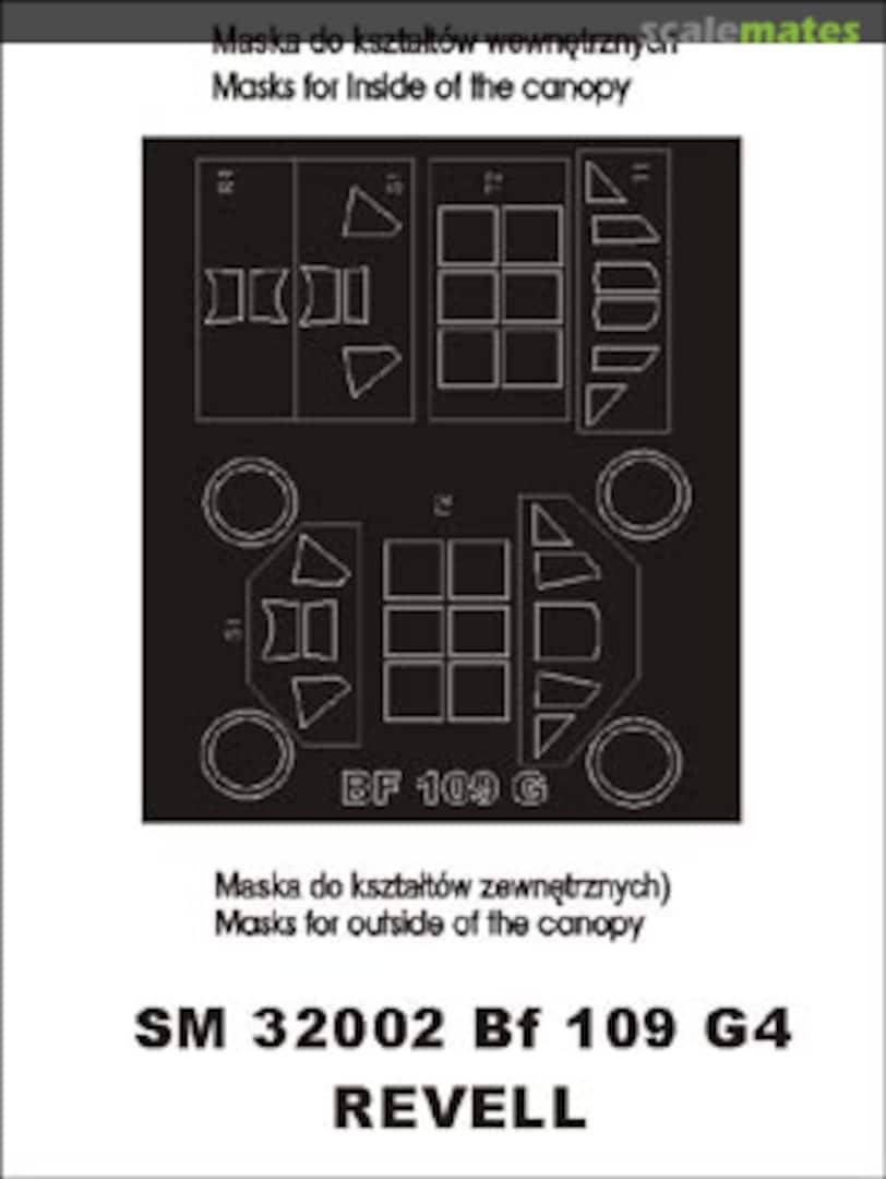 Boxart Bf 109G-4 SM32002 Montex