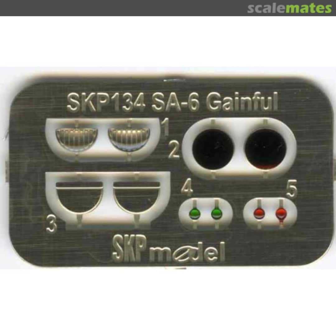 Boxart SA-6 Gainful Lenses and tailights SKP 134 SKP model