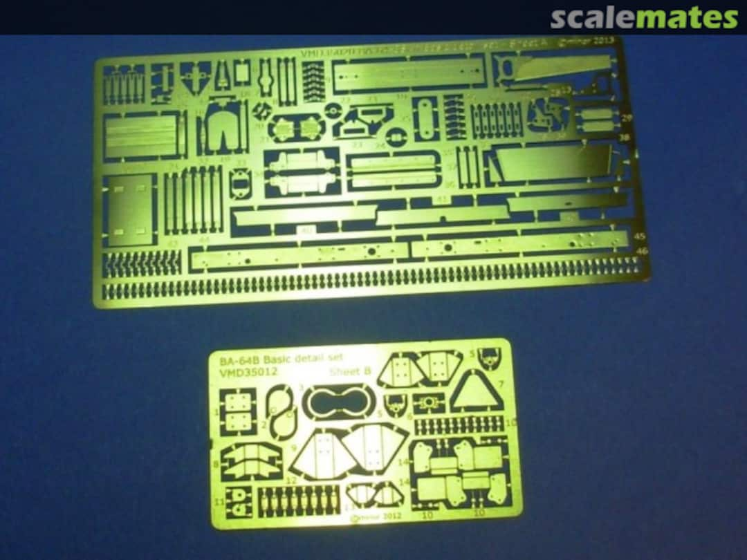 Boxart BA-64-3Skh Basic detail set VMD35020 Minor