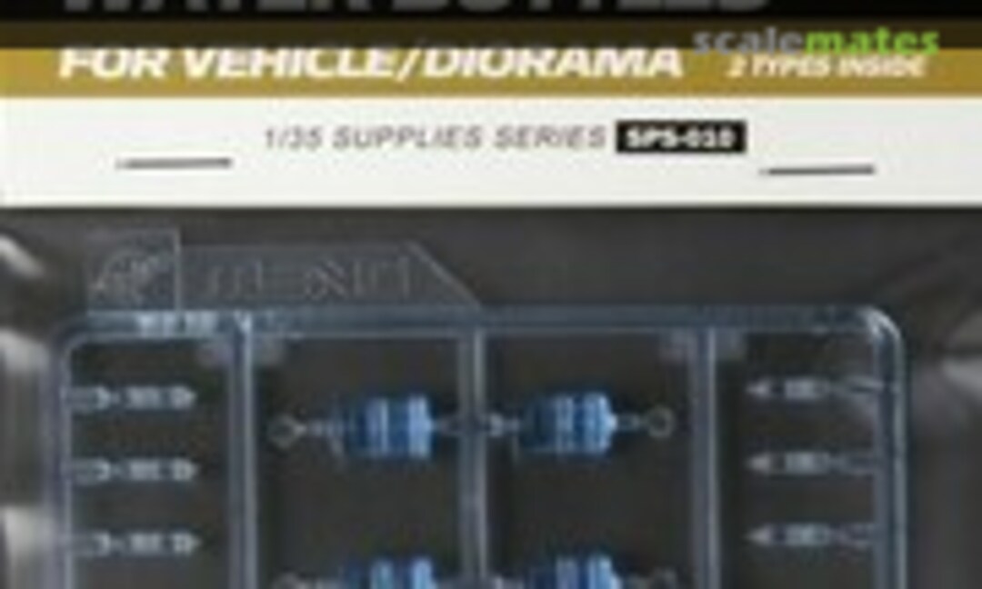 1:35 Water Bottles for Vehicle/Diorama (Meng Model SPS-010)