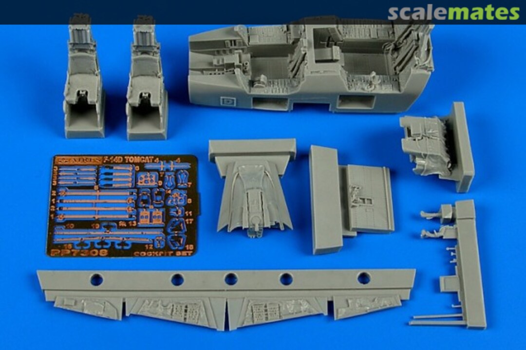 Boxart F-14D Super Tomcat Cockpit Set 7308 Aires