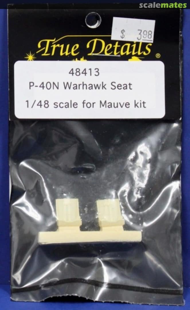 Boxart P-40N Warhawk seat (x2) 48413 True Details