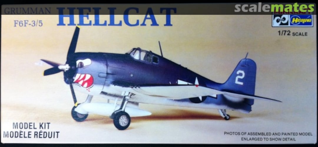 Boxart Grumman F6F-3/5 Hellcat 1165 Minicraft Hasegawa