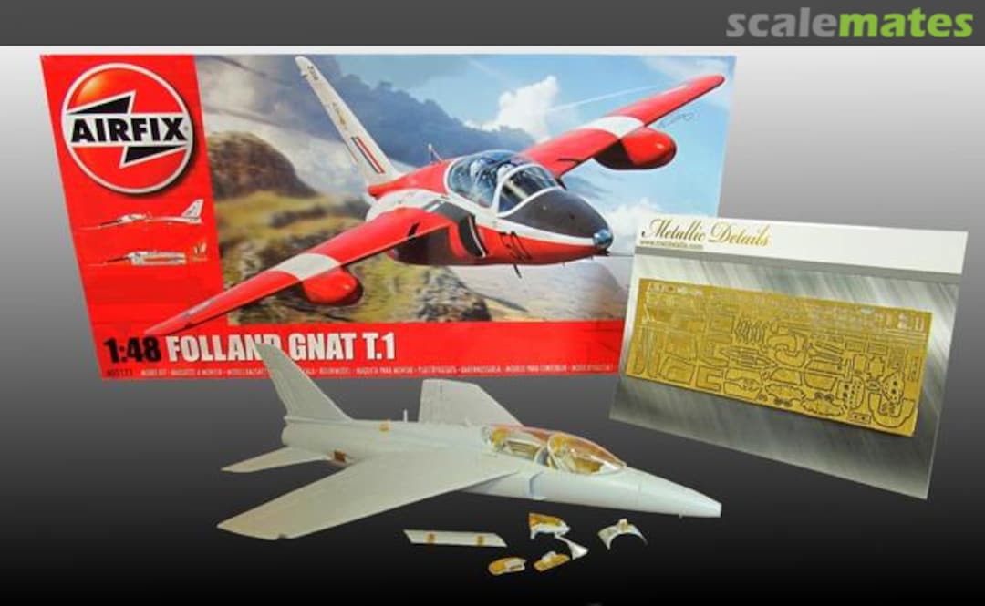 Boxart Folland Gnat T.1 MD4808 Metallic Details