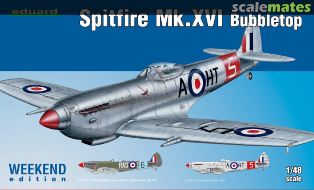 Boxart Spitfire Mk.XVI Bubbletop 84141 Eduard