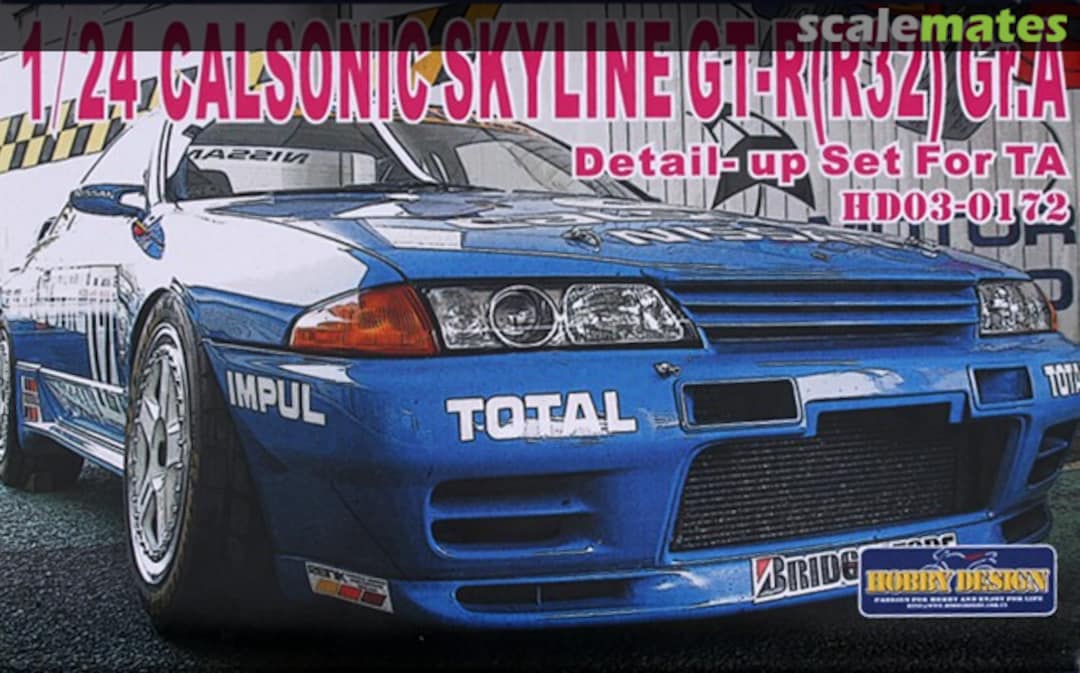 Boxart Calsonic Skyline GTR (R32) Gr.A Detail-up Set HD03-0172 Hobby Design