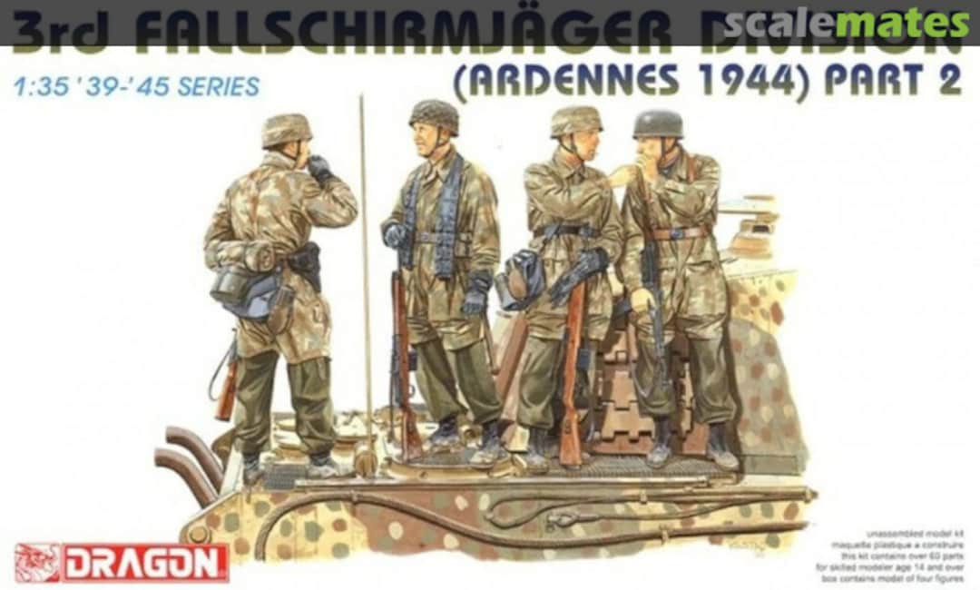 Boxart 3rd Fallschirmjäger Division 6143 Dragon