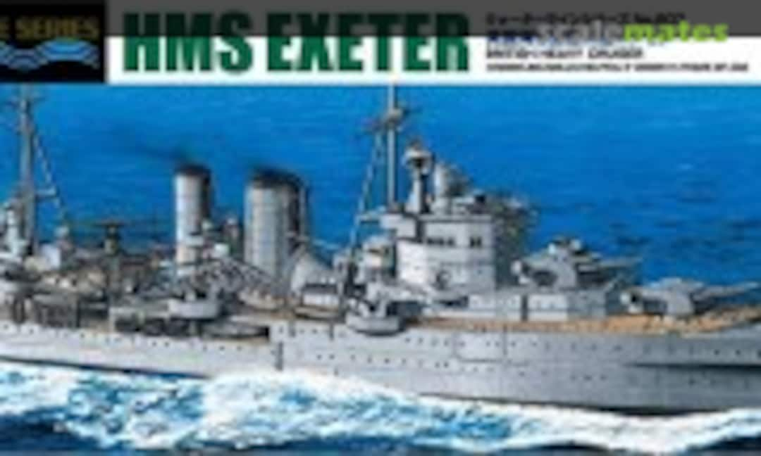 1:700 British Heavy Cruiser HMS Exeter (Aoshima 052730)