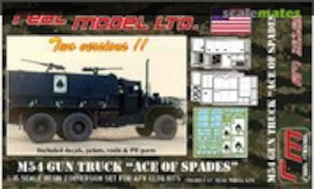 1:35 M54 Gun Truck &quot;Ace of Spades&quot; (Real Model RM35165)