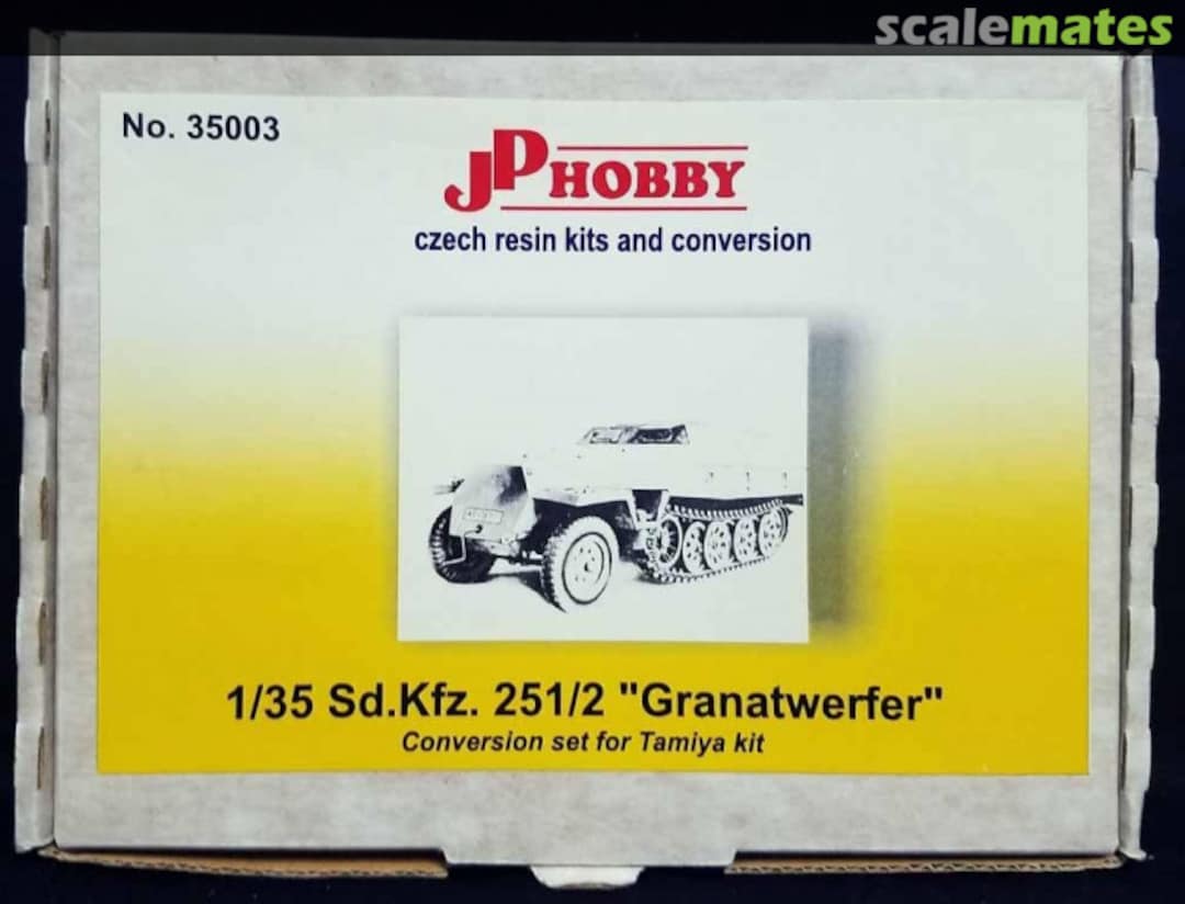 Boxart Sd.Kfz. 251/2 "Granatwerfer" 35003 JP Hobby