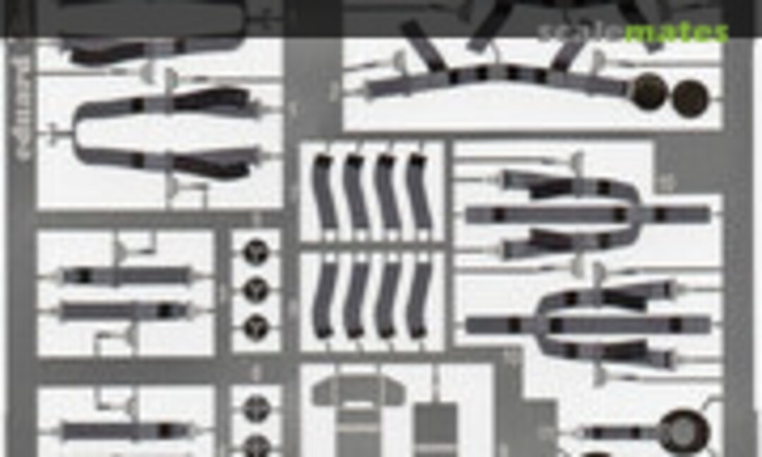 1:35 MH-60L pilots/gunners seatbelts STEEL (Eduard 33229)