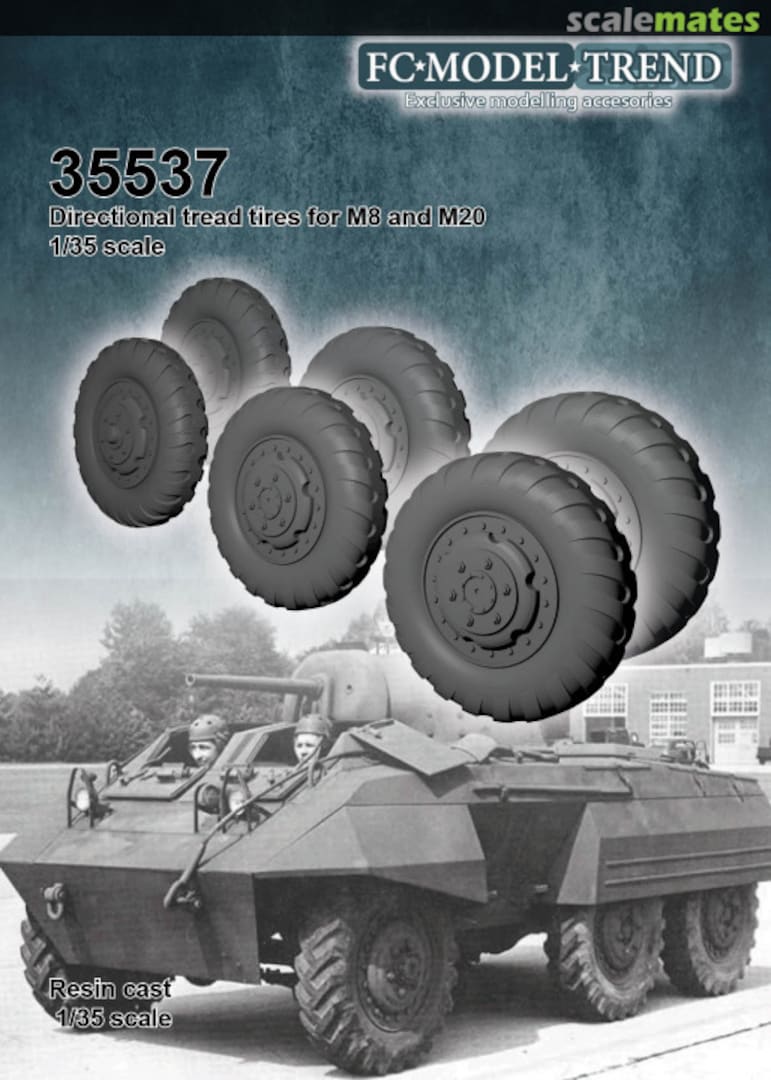 Boxart M8/M20 Directional pattern tires 35537 FC Model Trend