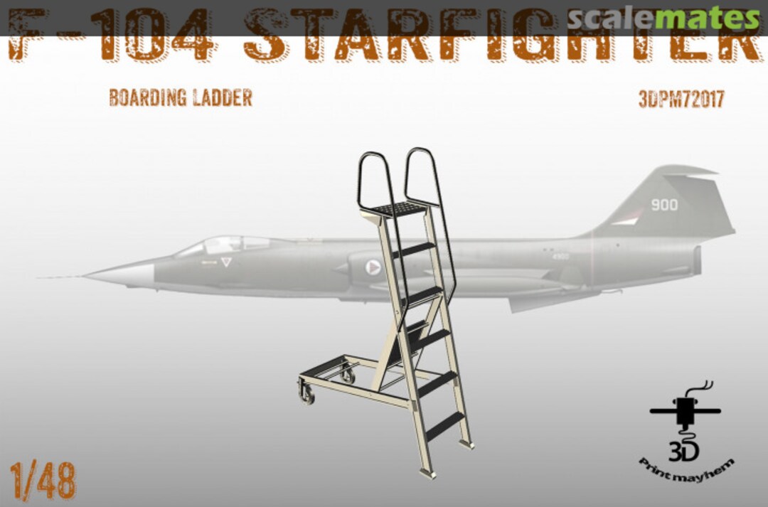 Boxart Boarding ladder for F-104 Starfighter 3DPM72017 3D Print Mayhem