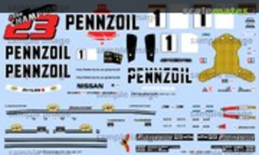 1:24 1999 NISMO Pennzoil GTR (Indycals )