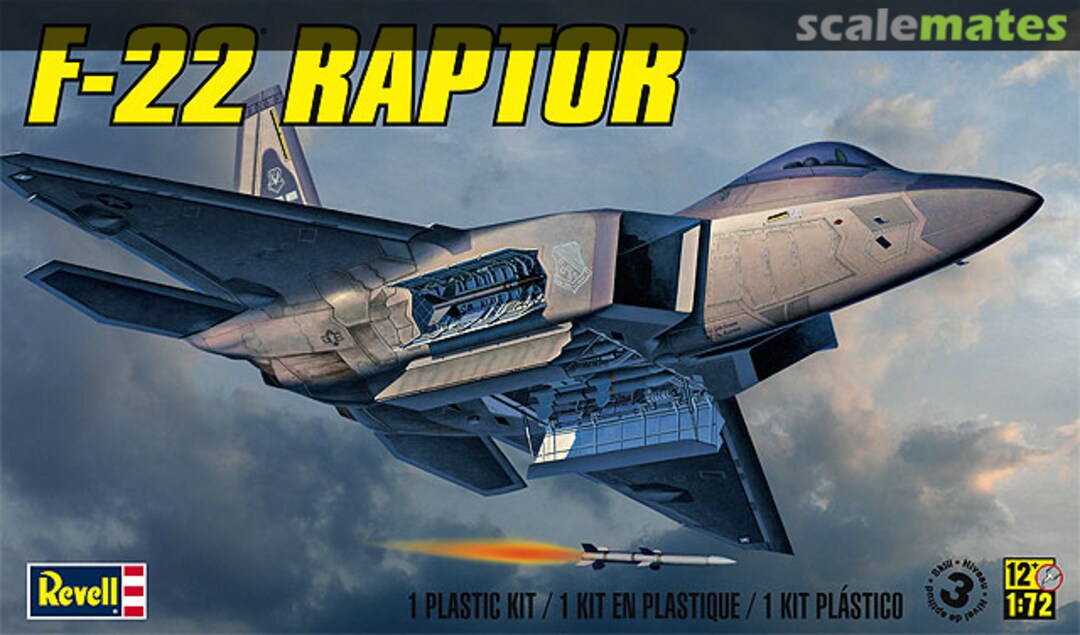 Boxart F-22 Raptor 85-5984 Revell