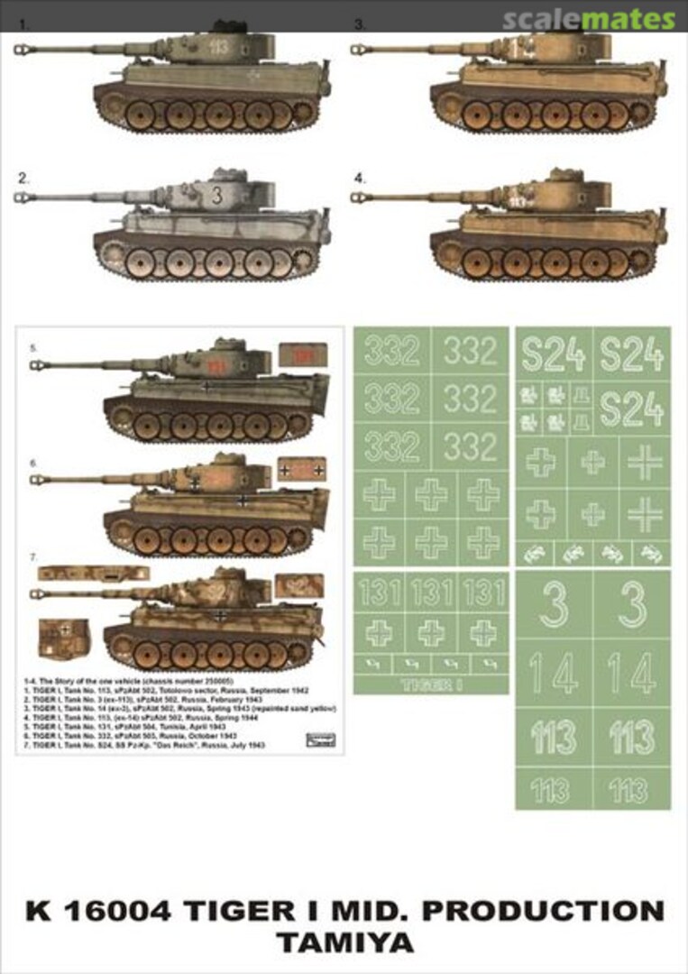 Boxart Tiger I K16004 Montex