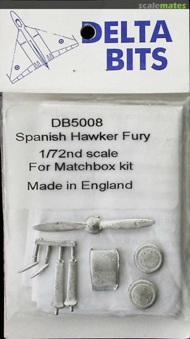 Boxart Hawker Spanish Fury DB5008 Delta Bits