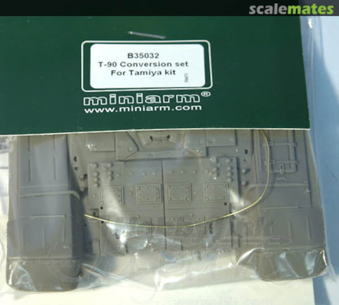 Boxart T-90 Upper Hull Conversion Set for Tamiya B35032 Miniarm