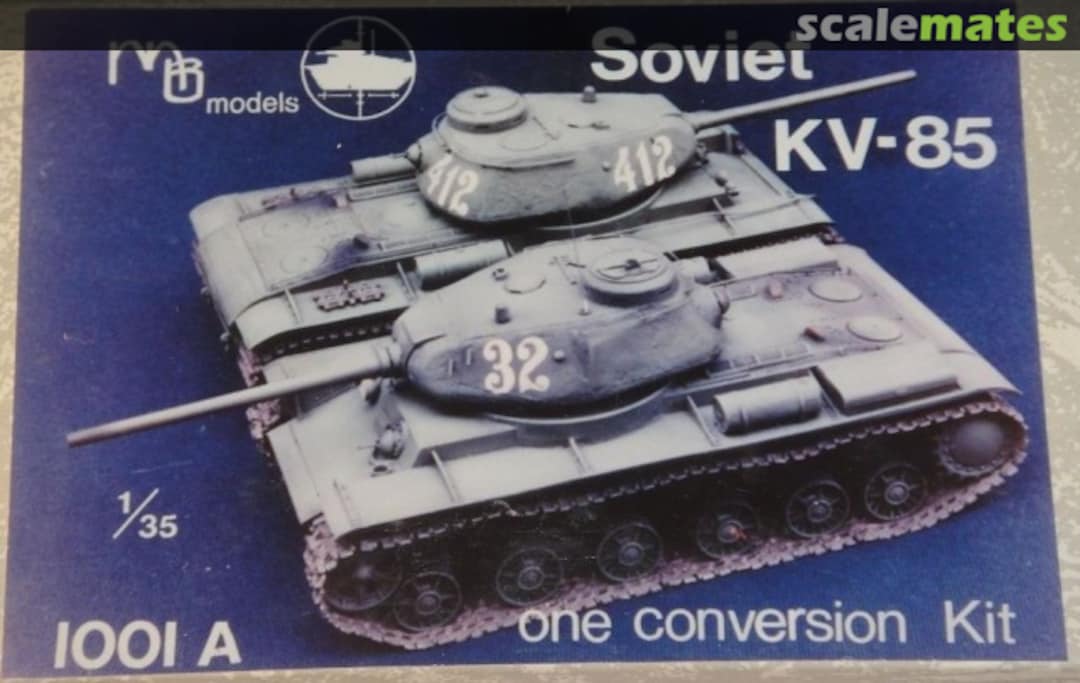 Boxart Soviet KV-85 1001A MB Models