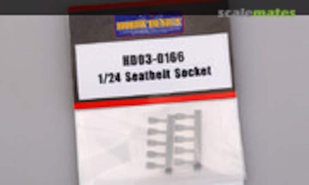 1:24 Seatbelt Socket (Hobby Design HD03-0166)