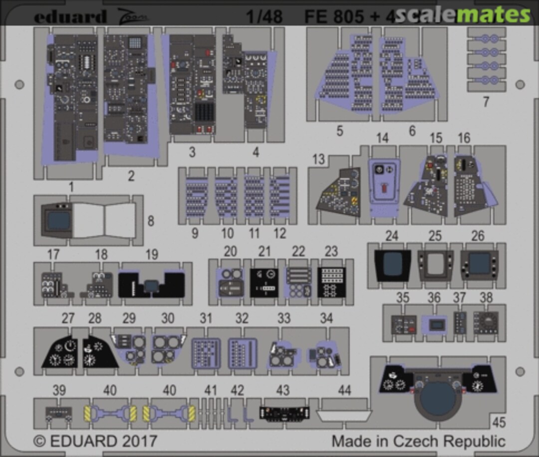 Boxart F-14A Tomcat - Interior 49805 Eduard