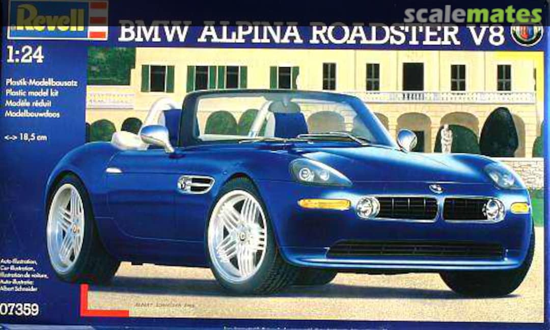 Boxart BMW Alpina Roadster V8 07359 Revell