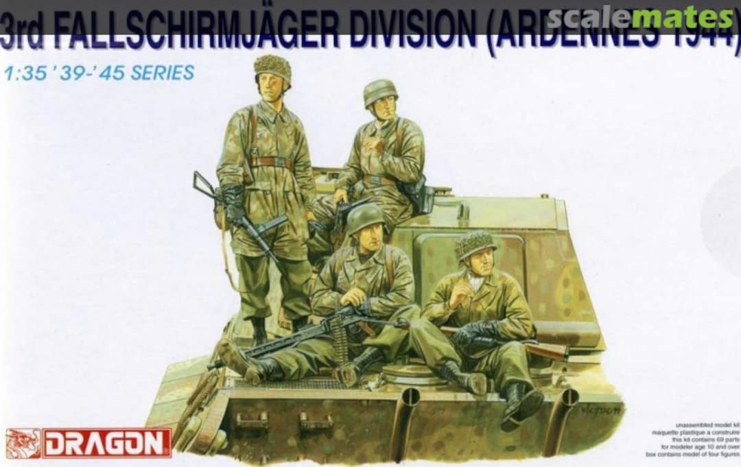 Boxart 3rd Fallschirmjäger Division 6113 Dragon