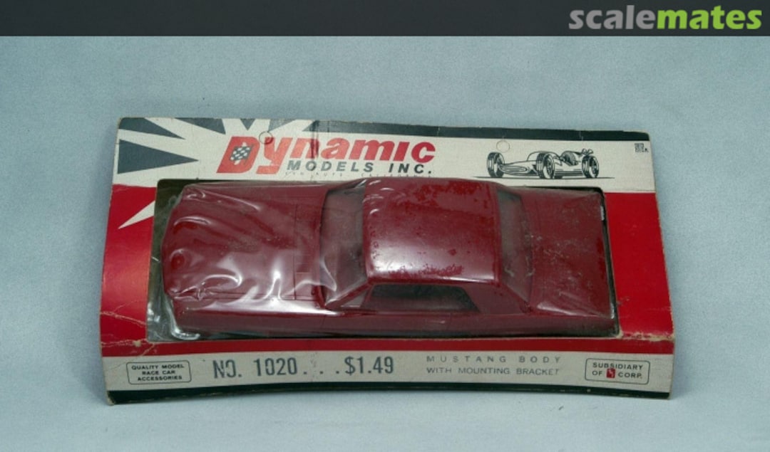 Boxart Mustang Body 1020 Dynamic Models, Inc.