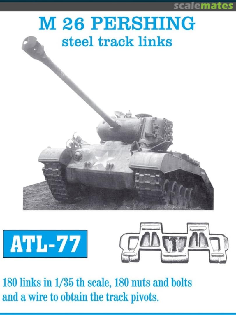 Boxart M26 Pershing ATL-77 Friulmodel