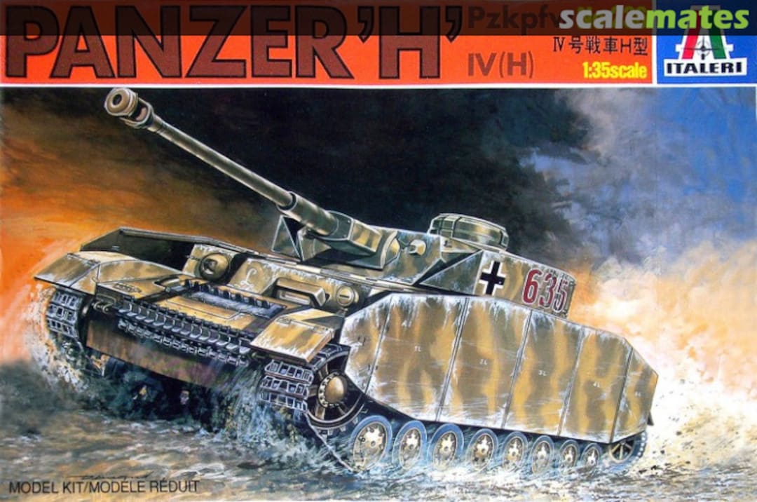 Boxart Panzer 'H'  236 Italeri