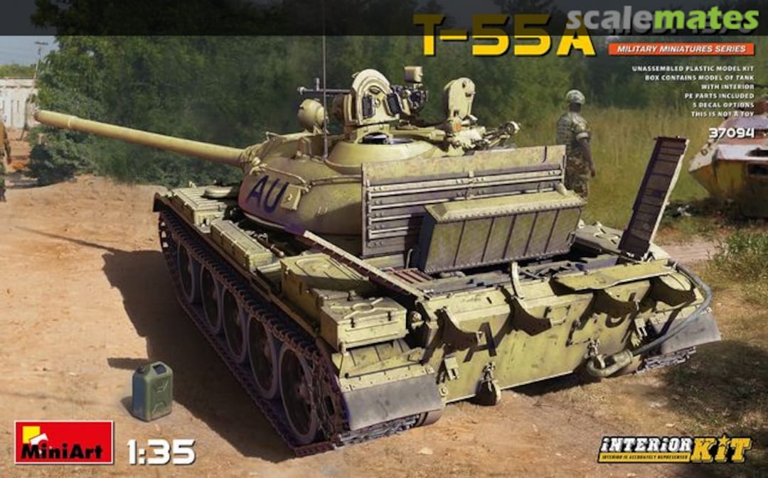 Boxart T-55A Mod. 1970 37094 MiniArt