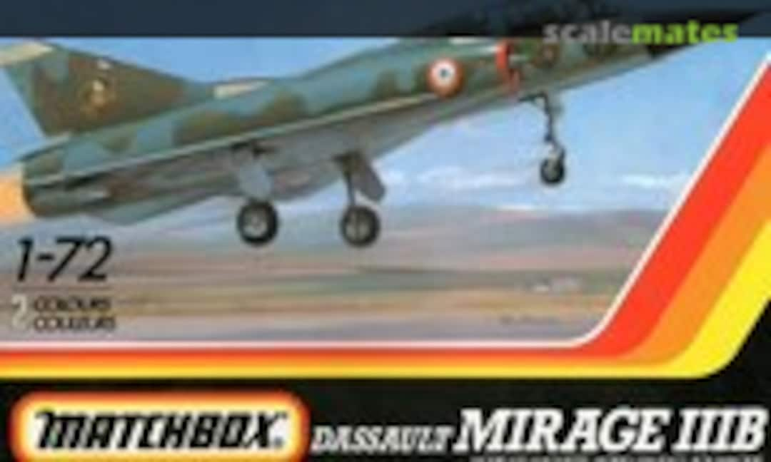 1:72 Dassault Mirage IIIB (Matchbox PK-44)